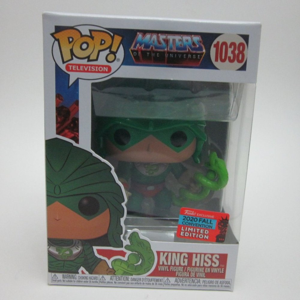 Masters of the Universe King Hiss Exclusive Funko